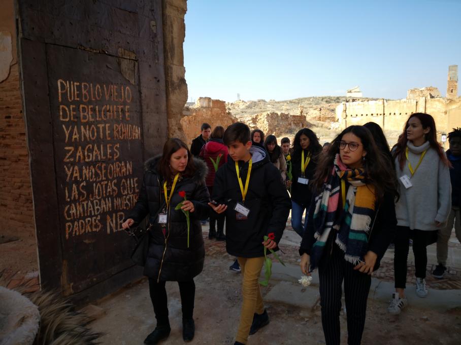 Giovani per la Pace di Madrid e Barcellona nei luoghi della guerra civile spagnola: noi responsabili della pace
